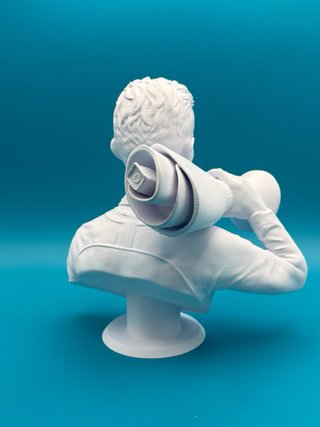 Busto 3D CR7 Ronaldo - Altezza 18cm