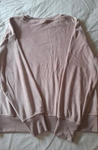 Sudadera Oysho Beige/Rosa Talla S