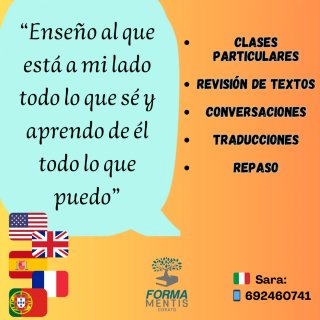 Clases de idiomas profe italiana