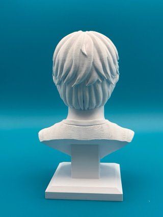 Busto 3D Justin Bieber - Altezza 18cm