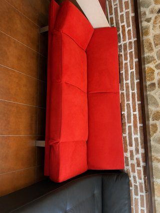 Sofá Cama Rojo