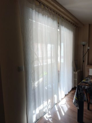 Conjunto Cortinas Matilda Ikea + Barra 260 cm