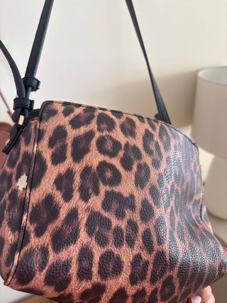 Bolso Liu Jo Animal Print Marrón y Negro