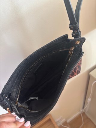 Bolso Liu Jo Animal Print Marrón y Negro
