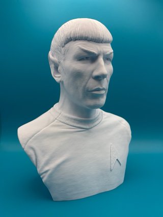 Busto 3D Spock Star Trek 25cm