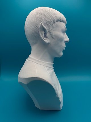 Busto 3D Spock Star Trek 25cm