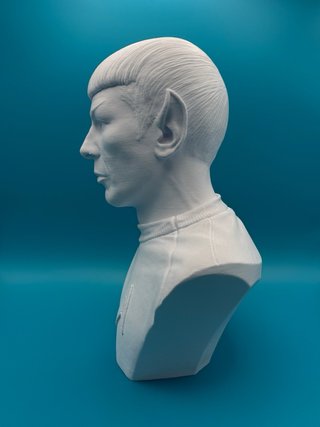 Busto 3D Spock Star Trek 25cm