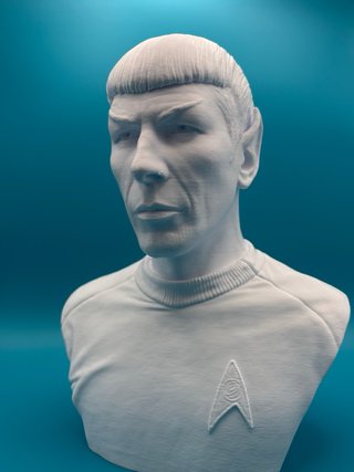 Busto 3D Spock Star Trek 25cm