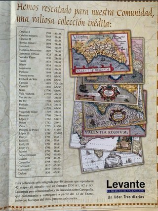 Mapas Valencia s. XVI-XIX