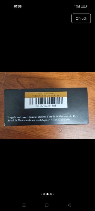 Moneta Disney 100° Anniversario Monnaie de Paris
