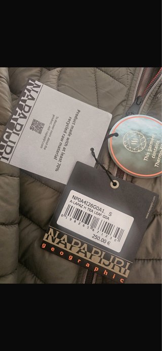 Cazadora Napapijri Talla M Verde Oliva