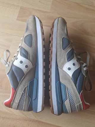 Zapatillas Saucony Shadow Beige/Gris Talla 42.5