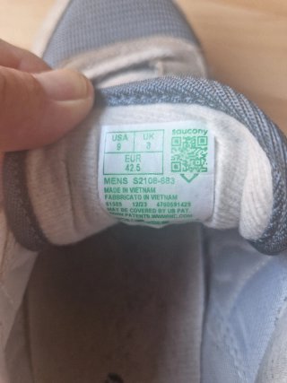 Zapatillas Saucony Shadow Beige/Gris Talla 42.5
