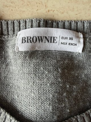 Jersey Brownie estrellas gris