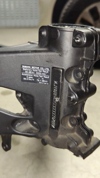 Telaio Yamaha MT09 2018