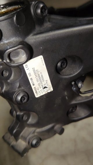 Telaio Yamaha MT09 2018