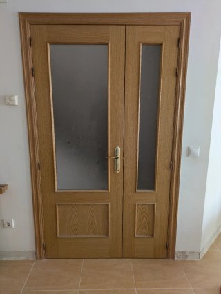 Puertas de roble