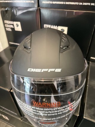 Casco Jet Dieffe Nero