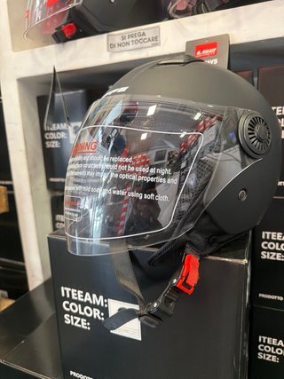 Casco Jet Dieffe Nero