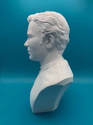 Busto Star Trek Kirk 3D Plastica 18cm