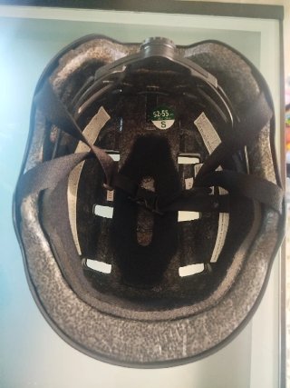 Casco B'Twin 500 BMX/Bici Negro Talla S