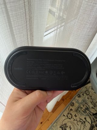Cargador Belkin BoostCharge Pro 2 en 1 Qi2
