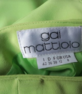 Falda tubo verde lima marca italiana