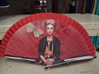 Abanico Frida Kahlo Multicolor