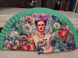 Abanico Frida Kahlo Multicolor
