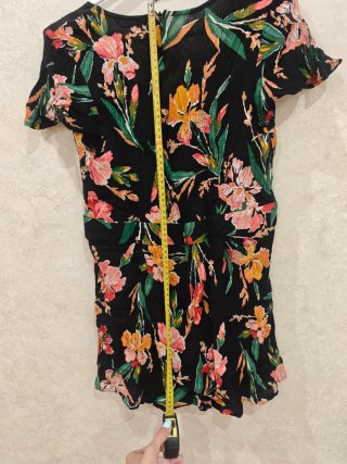Mono floral tropical Shein Talla M