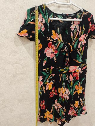 Mono floral tropical Shein Talla M