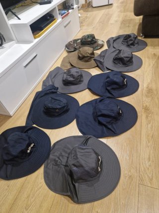 Sombreros de campo para pesca y sol
