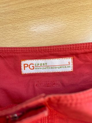 Falda Purificación Garcia Sport Roja