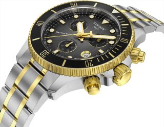 Tissot Seastar 1000 Chronograph Gris Bicolor