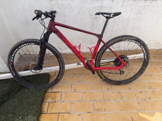 Bicicleta Montaña XC900 Roja