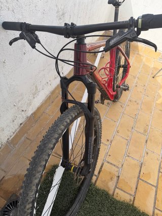 Bicicleta Montaña XC900 Roja