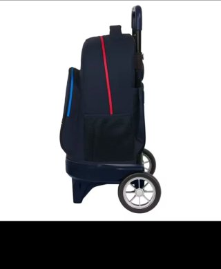 Mochila con Ruedas Benetton 45 cm Espaciosa - Azul