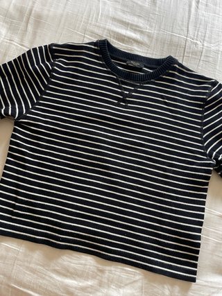 Jersey Massimo Dutti rayas azul oscuro