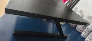 Sollevatore per monitor nero