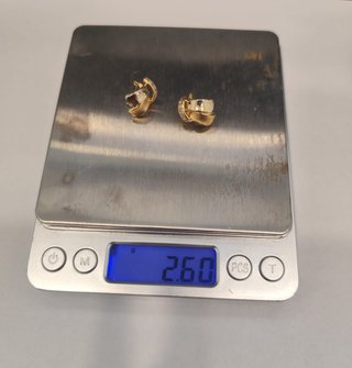 Pendientes Oro 18k- 2,60gr
