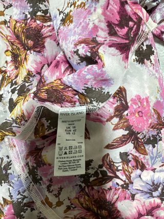 Vestido largo floral