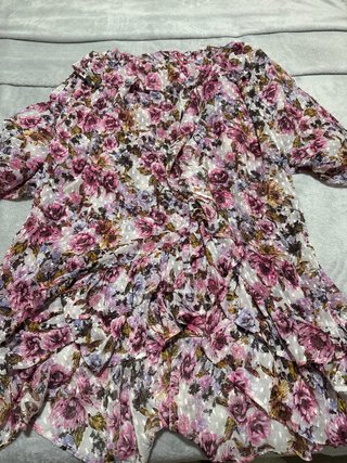 Vestido largo floral