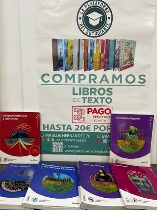 Libros de texto 2º de Bachillerato Santillana