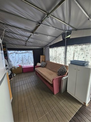 Caravana Sun Roller 1986 en el Camping Wecamp