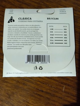 Cuerdas Guitarra Tensión Alta **leer comentarios