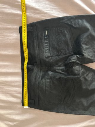 Pantalones de pana negros Mango