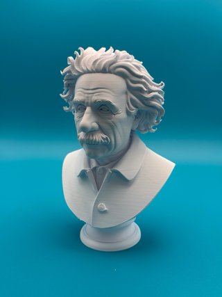 Busto Albert Einstein 3D - 18cm