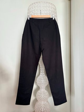 Pantaloni lino neri