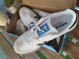 Zapatillas Adidas Mujer Talla 41 Beige/Blanco