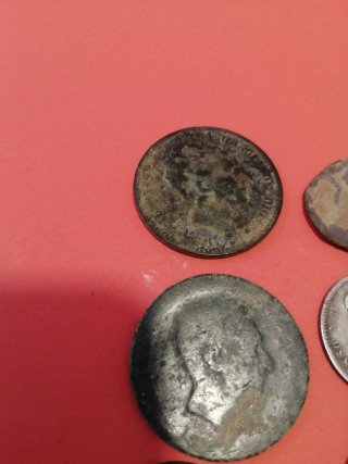 Lote de monedas antiguas
